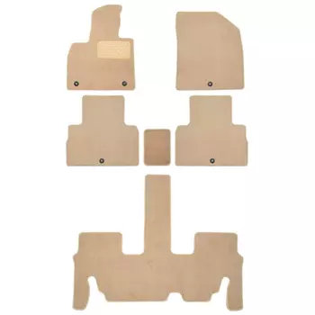 Коврик в салон Autofamily, бежевый