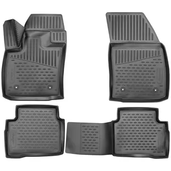 Коврик в салон Autofamily, черный