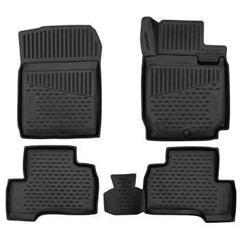 Коврик в салон Autofamily, черный