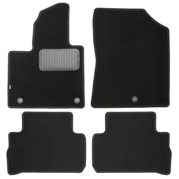 Коврик в салон Autofamily, черный