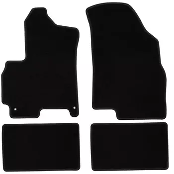 Коврик в салон Autofamily, черный