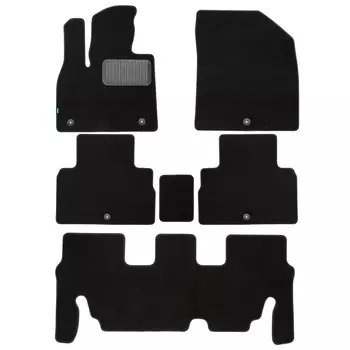 Коврик в салон Autofamily, черный