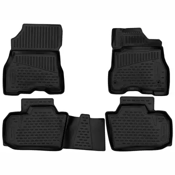 Коврик в салон Autofamily, черный