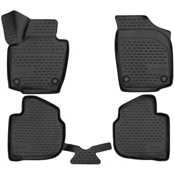 Коврик в салон Autofamily, черный