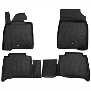 Коврик в салон Autofamily, черный