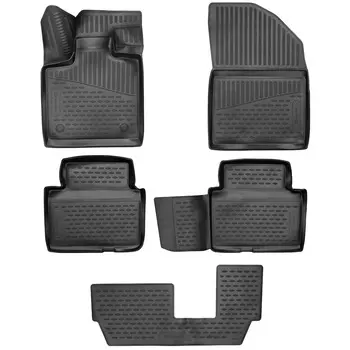 Коврик в салон Autofamily, черный