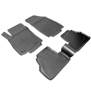 Коврик в салон Autofamily, черный