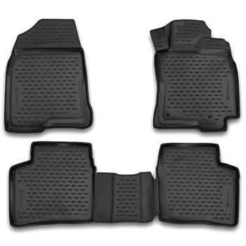 Коврик в салон Autofamily, черный