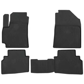 Коврик в салон Autofamily, черный