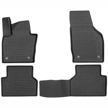 Коврик в салон Autofamily, черный