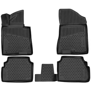 Коврик в салон Autofamily, черный