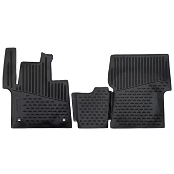 Коврик в салон Autofamily, черный