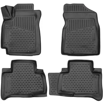 Коврик в салон Autofamily, черный