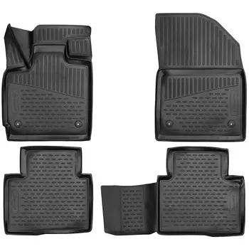 Коврик в салон Autofamily, черный