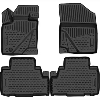 Коврик в салон Autofamily, черный