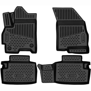 Коврик в салон Autofamily, черный