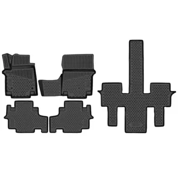 Коврик в салон Autofamily, черный