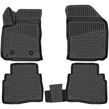 Коврик в салон Autofamily, черный