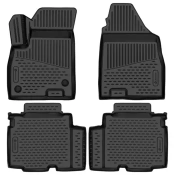 Коврик в салон Autofamily, черный