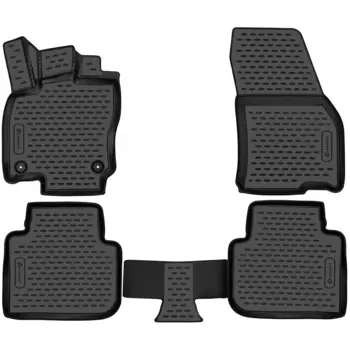 Коврик в салон Autofamily, черный