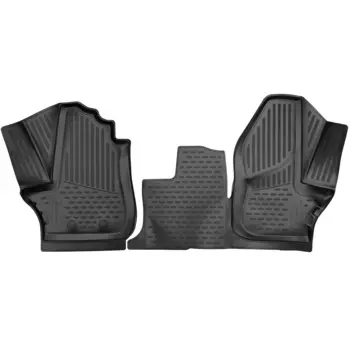 Коврик в салон Autofamily, черный