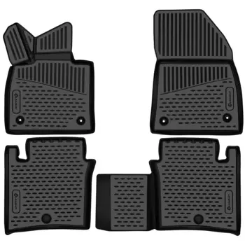 Коврик в салон Autofamily, черный