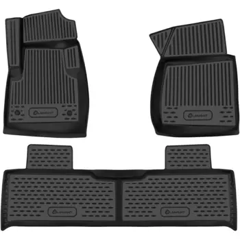 Коврик в салон Autofamily, черный