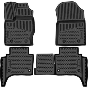 Коврик в салон Autofamily, черный