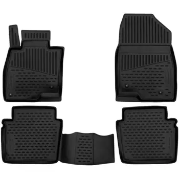 Коврик в салон Autofamily, черный