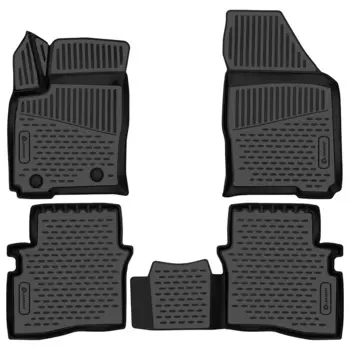 Коврик в салон Autofamily, черный