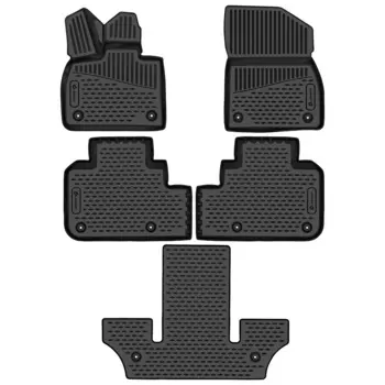 Коврик в салон Autofamily, черный