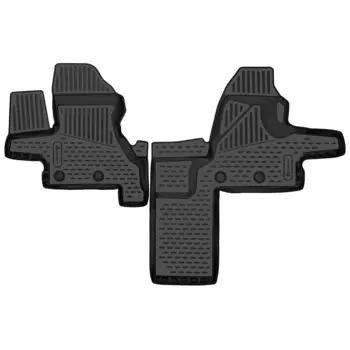 Коврик в салон Autofamily, черный