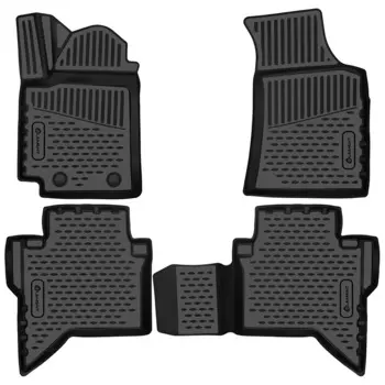 Коврик в салон Autofamily, черный