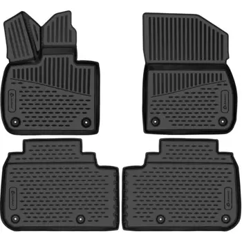 Коврик в салон Autofamily, черный