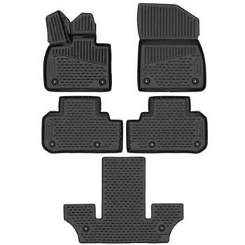 Коврик в салон Autofamily, черный