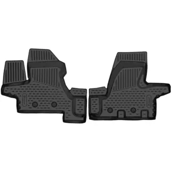 Коврик в салон Autofamily, черный