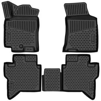 Коврик в салон Autofamily, черный