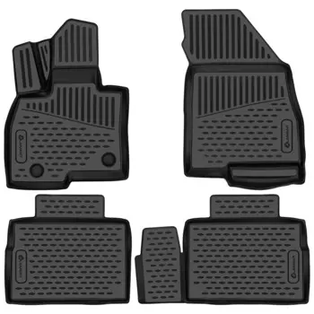 Коврик в салон Autofamily, черный