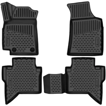 Коврик в салон Autofamily, черный