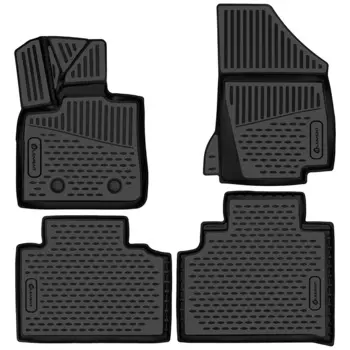 Коврик в салон Autofamily, черный