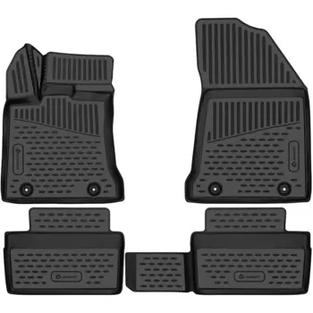 Коврик в салон Autofamily, черный