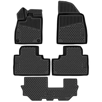 Коврик в салон Autofamily, черный