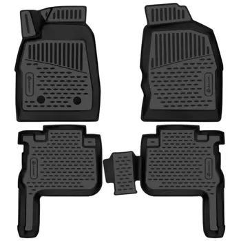 Коврик в салон Autofamily, черный