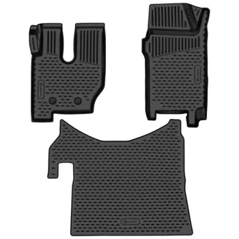 Коврик в салон Autofamily, черный