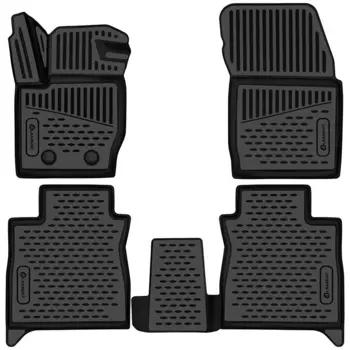 Коврик в салон Autofamily, черный