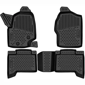 Коврик в салон Autofamily, черный