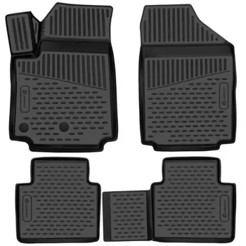 Коврик в салон Autofamily, черный