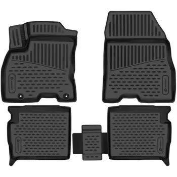 Коврик в салон Autofamily, черный