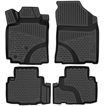 Коврик в салон Autofamily, черный