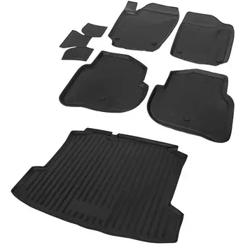 Коврик в салон и багажник Rival K15804003-2